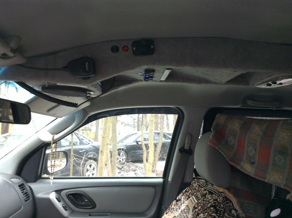 Потолочная консоль - FORD ESCAPE